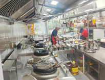 中餐整體廚房設(shè)備廠家教你廚房火災的撲救方法