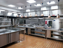 四川大型廚房設(shè)備廠告訴你商用廚房如何控制廚房噪音